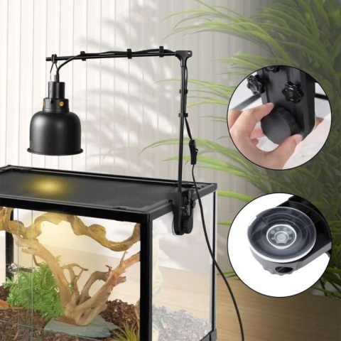 Podwójny wieszak na lampy Dual Light Bracket REPTI ZOO