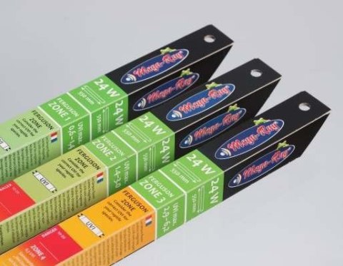 Świetlówka agama żółw T5 24W UVB UVA 55cm 14% Zone-4 Mega Ray