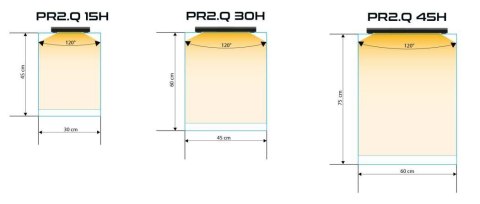 Zestaw LED WiFi PR2.Q.60AH + uchwyty SKYLIGHT