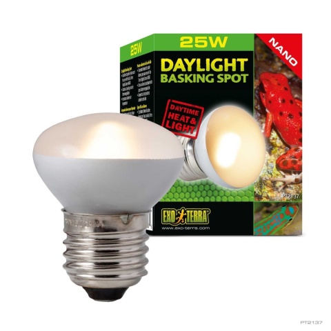 DAY LIGHT NANO 25W BASKING SPOT EXO TERRA – żarówka i opakowanie