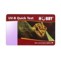 Tester wypalenia żarówek UVB Quick Test 2 karty HOBBY – karta testowa