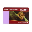 Tester wypalenia żarówek UVB Quick Test 2 karty HOBBY – karta testowa