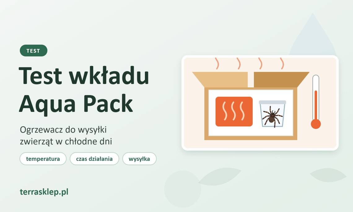 Test wkładu ogrzewającego Aqua Pack - Heat pack